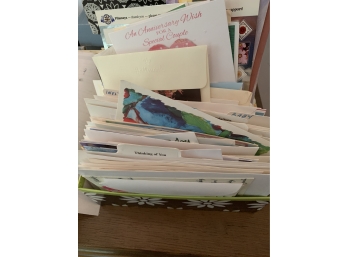 Large Lot Of Greeting Cards