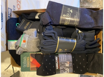 Box Of New Mens Socks