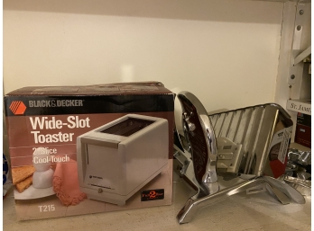 Toaster And Meat Slicer