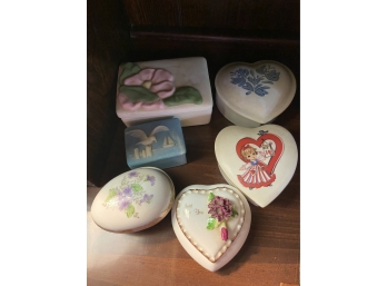 Lot Of Trinket Boxes