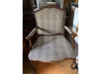 Thomasville Leopard Print Chair