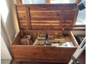 Cedar Chest Filled With Books
