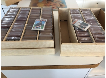 Lot Of 2 Boxed Baseball Cards 1986