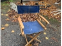 Two Vintage  Directors Chairs