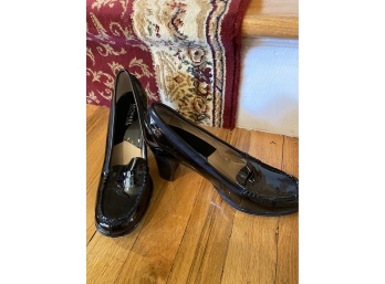 Michael Kors Black Patent Shoes Size 7
