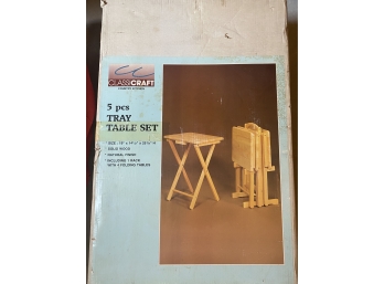 Tray Table Set