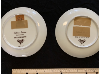 Lot Of 2 Collectible Plates