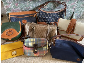 Lot Of Dooney & Burke Handbags