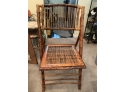 Set Of 4 Wooden Folding Chairs