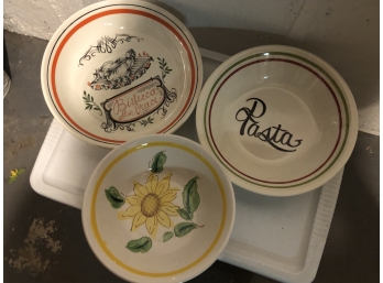 Set Of Pasta Bowls