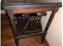 Antique Harp Table