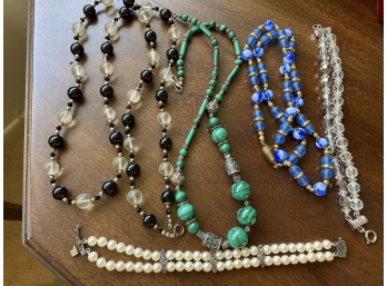 Assorted Beaded Necklaces