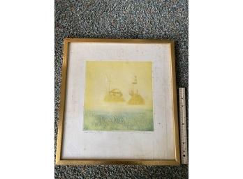 “Ideal Mooring” Signed And Numbered