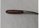 Muffler Mid-century Modern Stainless Steel Ladle With Rosewood
