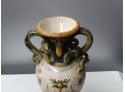 Handcrafted Italian Pottery Vase As Is