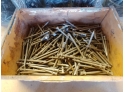 10 Containers Of Assorted Nails Tacks And Screws
