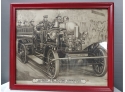 Print Created For The National Union Fire Insurance Company Modern-day Firefighting Apparatus 1915