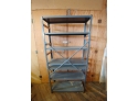 7 Tier Gray Painted Steel Storage Shelf