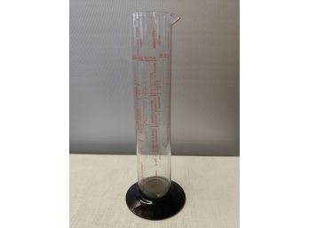 Unusual Martini Rossi Dry Vermouth Advertising Drink Mixer In The Form Of A Chemistry Beaker