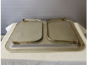 Child's Folding Tin Lithographed Bed Tray