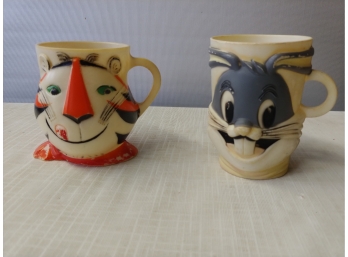 Tony The Tiger In Bugs Bunny Children's Cups By F&f Mold