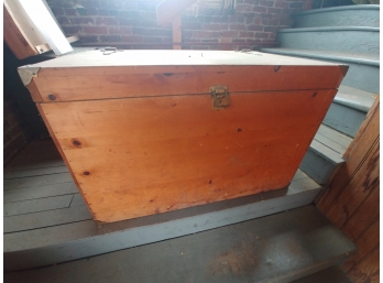 Large Pine Storage Box