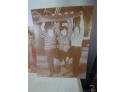 Four Three Stooges Sepia Photographs