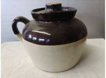 USA Pottery Stoneware Bean Pot