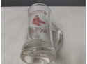 1960s Boston Red Sox Beer Mug With A Decal Of The Old Fenway Park On The Back