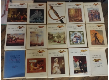 Approximately 138 Volumes Of American Heritage With Indexes