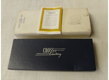 Vintage Cross Chrome Pen Unused Condition