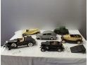 12 Plastic Classic Car Models