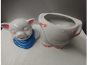 Porcelain Pig Cookie Jar
