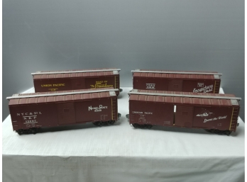 4 Roland J Lobaugh  O Gauge Box Cars