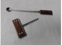 Kraftware Mid-century Corkscrew , Stirrer And Strainer