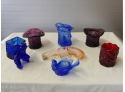 7 Piece Colored Glass Lot