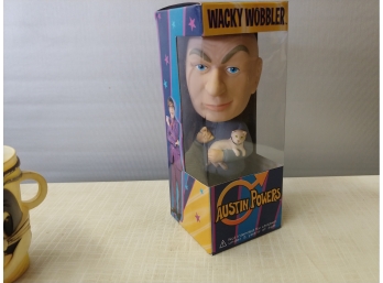 Funko Austin Powers Dr. Evil Wacky Wobbler In-box
