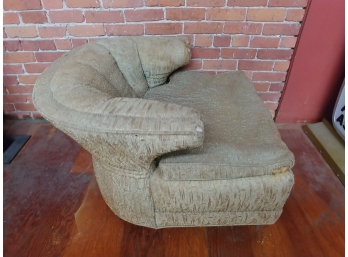 Mid-century Modern Channel Back Living Room Chair