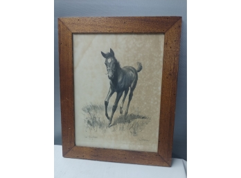 CW Anderson Horse Print