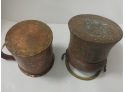 Handcrafted Copper Mug & Handcrafted Copper Pot With Brass Bell