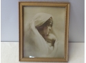 Vintage Print Of Mother And Child