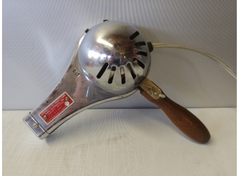 Superior Electric Products Corp Number 823 Electric Hair Dryer