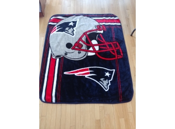 Patriots Football Fleece Blanket