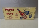 Pepsi And Pete The Pepsi Cola Cops  Tin Advertising Sign