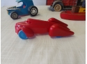 Assorted Toy Lot To Include Streamlined Speed King Car