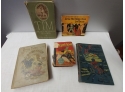 5 Piece Children's Book Lot Including Little Red Riding Hood And Tom Thumb Thumb