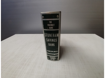 Stoneham Savings Bank Still Bank In The Form Of A Book By Standard Thrift Company New York