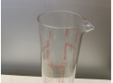 Unusual Martini Rossi Dry Vermouth Advertising Drink Mixer In The Form Of A Chemistry Beaker