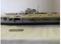 Two Plastic Model Aircraft Carriers