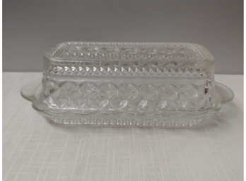 Crystal Butter Dish